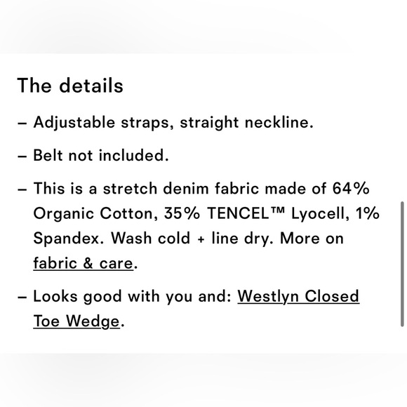 Reformation Tazz Maxi Denim Dress (size 4) - Picture 9 of 10